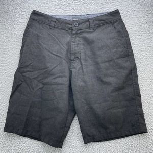 ONeill Shorts Mens 30 Black Chino Casual Flat Front Beach Summer Skater
